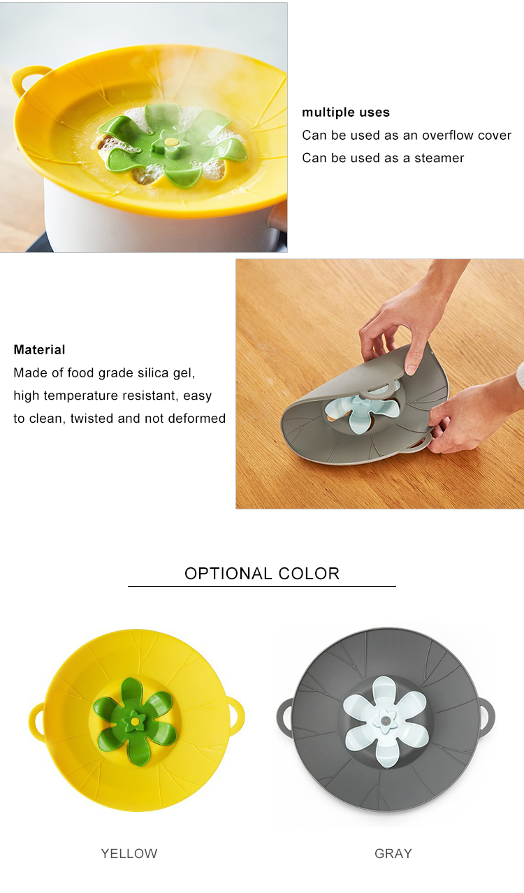 New product universal silicone pot pan lid cookware sets