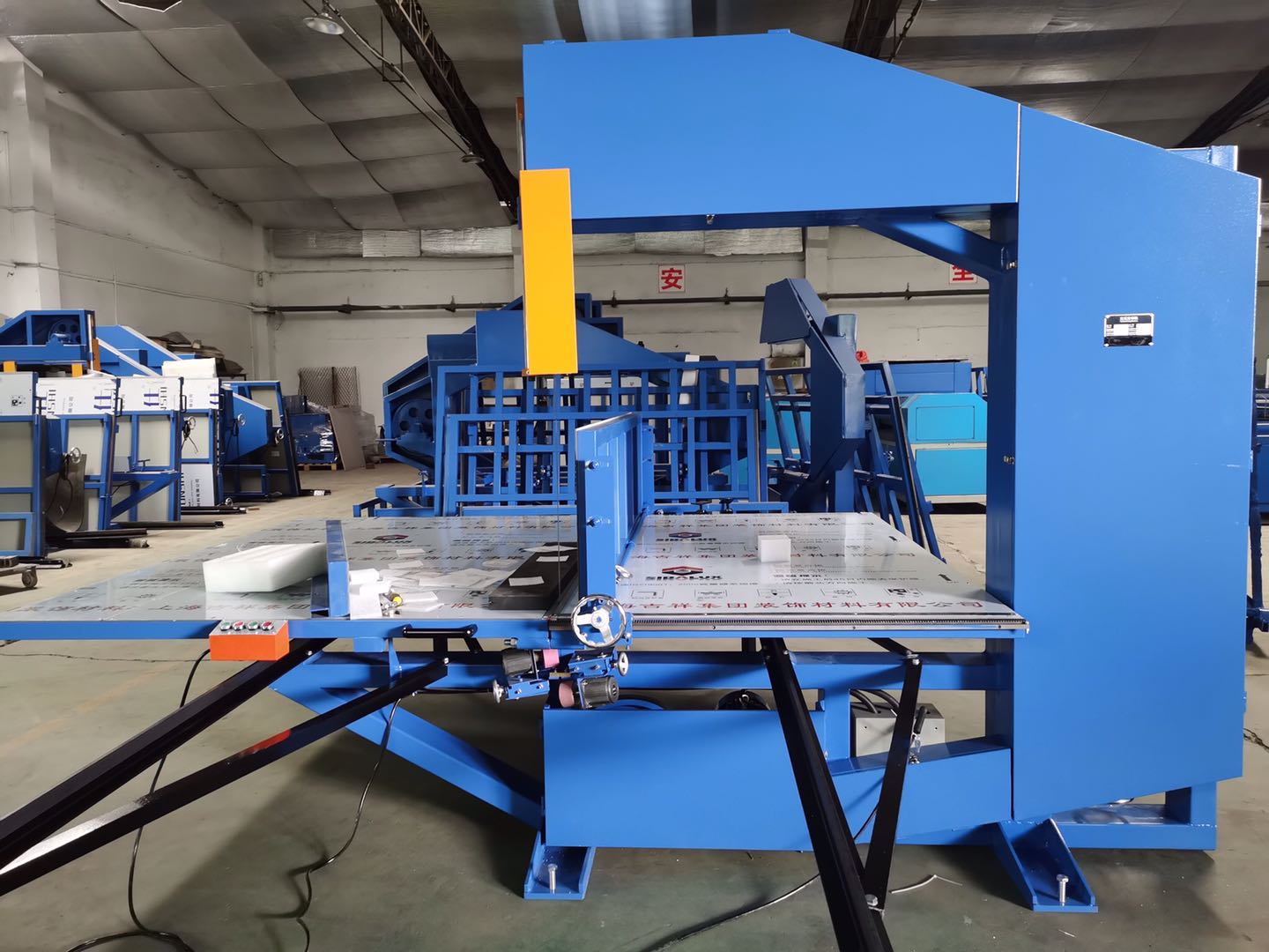 450mm Manual Kitchen Sponge Vertical Cutting Slitting Machine for Accurate Cutting