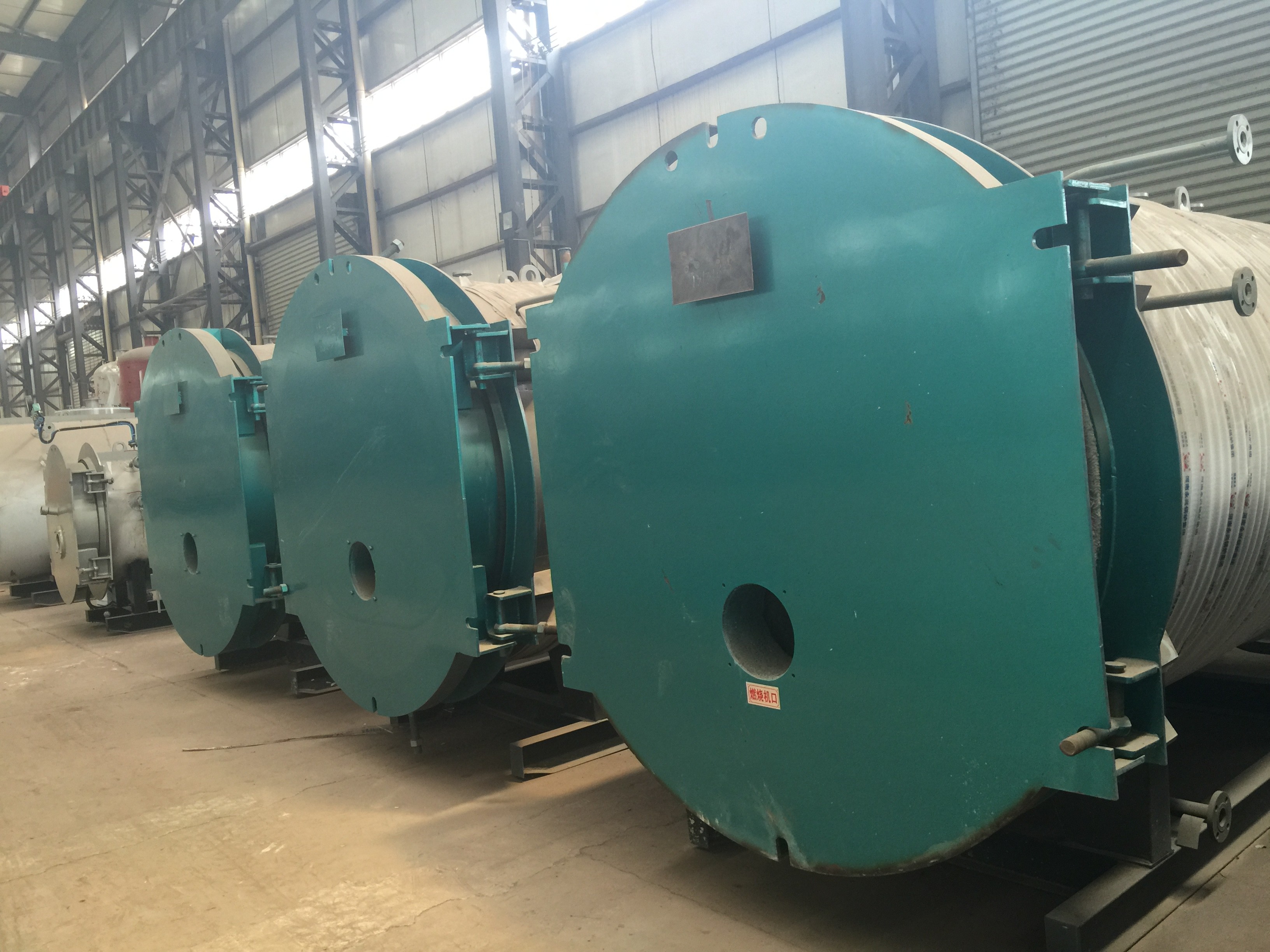 Residental Gas Fired Hot Water Boiler Natural Gas Hot Water Furnace Anti - Corrosion