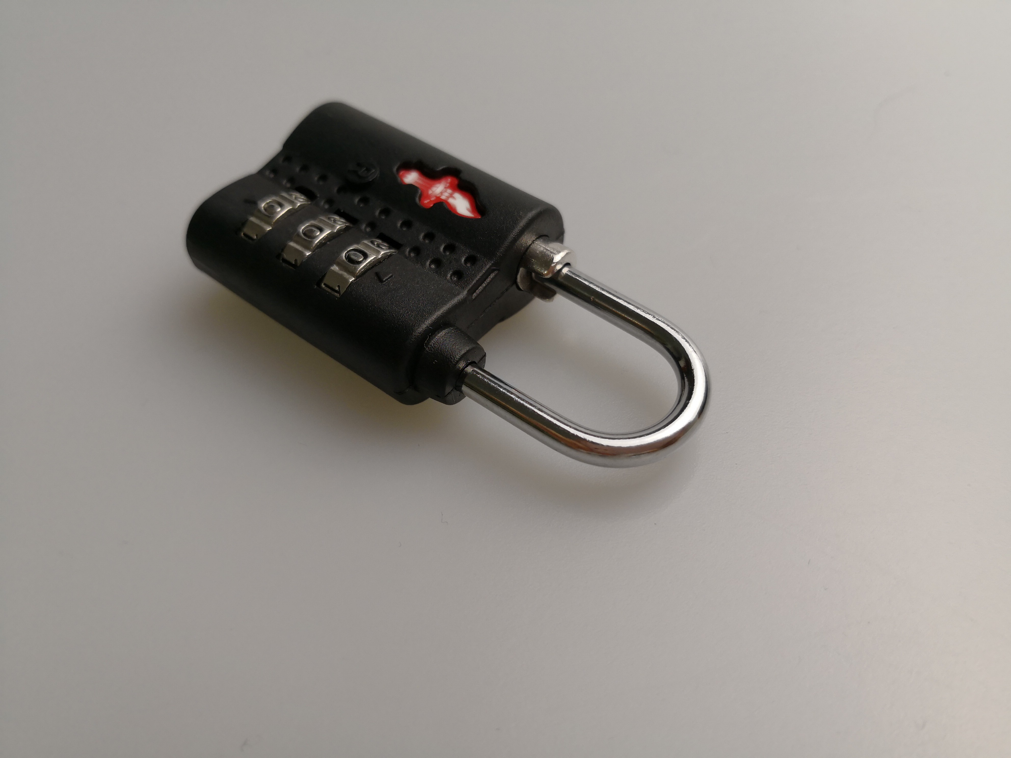 Safety TSA Approved Luggage Locks 3 Dials Number Lock For Travel Bag
