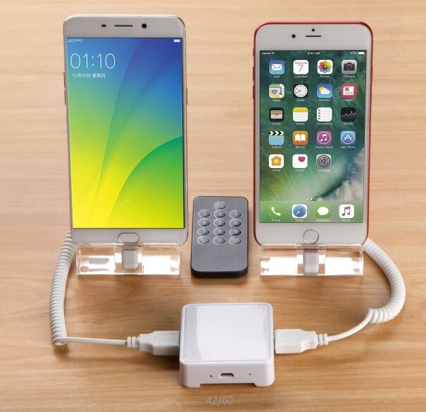 COMER 2way live security alarm charging host for android tablet or mobile phone multiple display