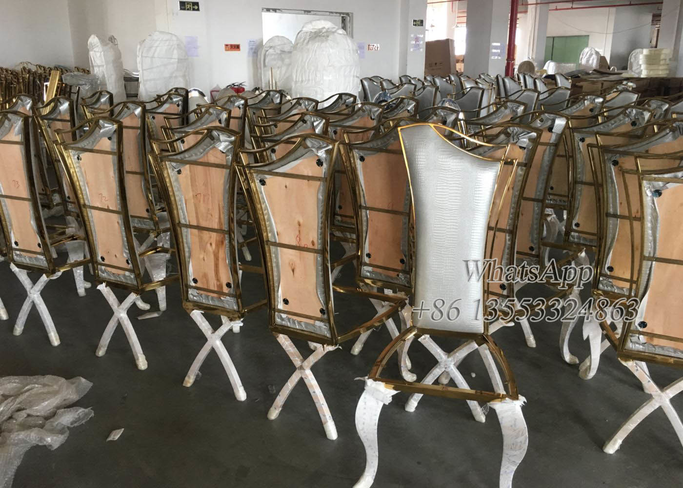 Crushed Velvet Dining Room Chair For Sale From Manufacturer (YS-5)