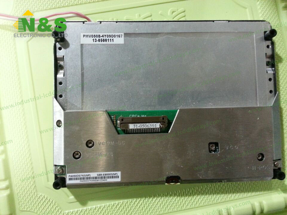 A - Si TFT PVI 5.0 Inch Industrial LCD Displays PA050DS7 For Benz Car / Hotel