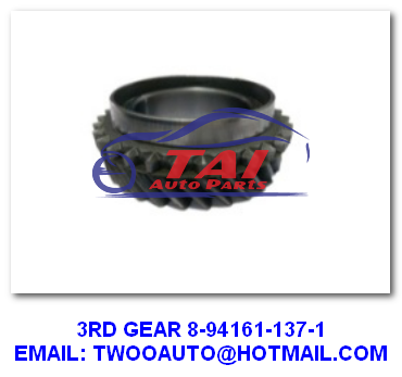 Pickup Truck Transmission Rebuild Parts , Auto Spare Parts 8941611370, 30t / 29t Isuzu Tfr54 3rd Gear For Mainshaft