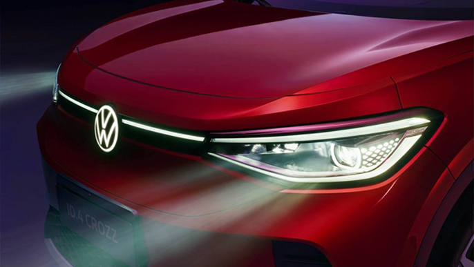 2023 2024 VW ID4 ID6 Crozz Pure Ev Car 600Km High Speed Electric Vehicle Maximum Speed 160 L*W*H mm 4891*1848*1679mm
