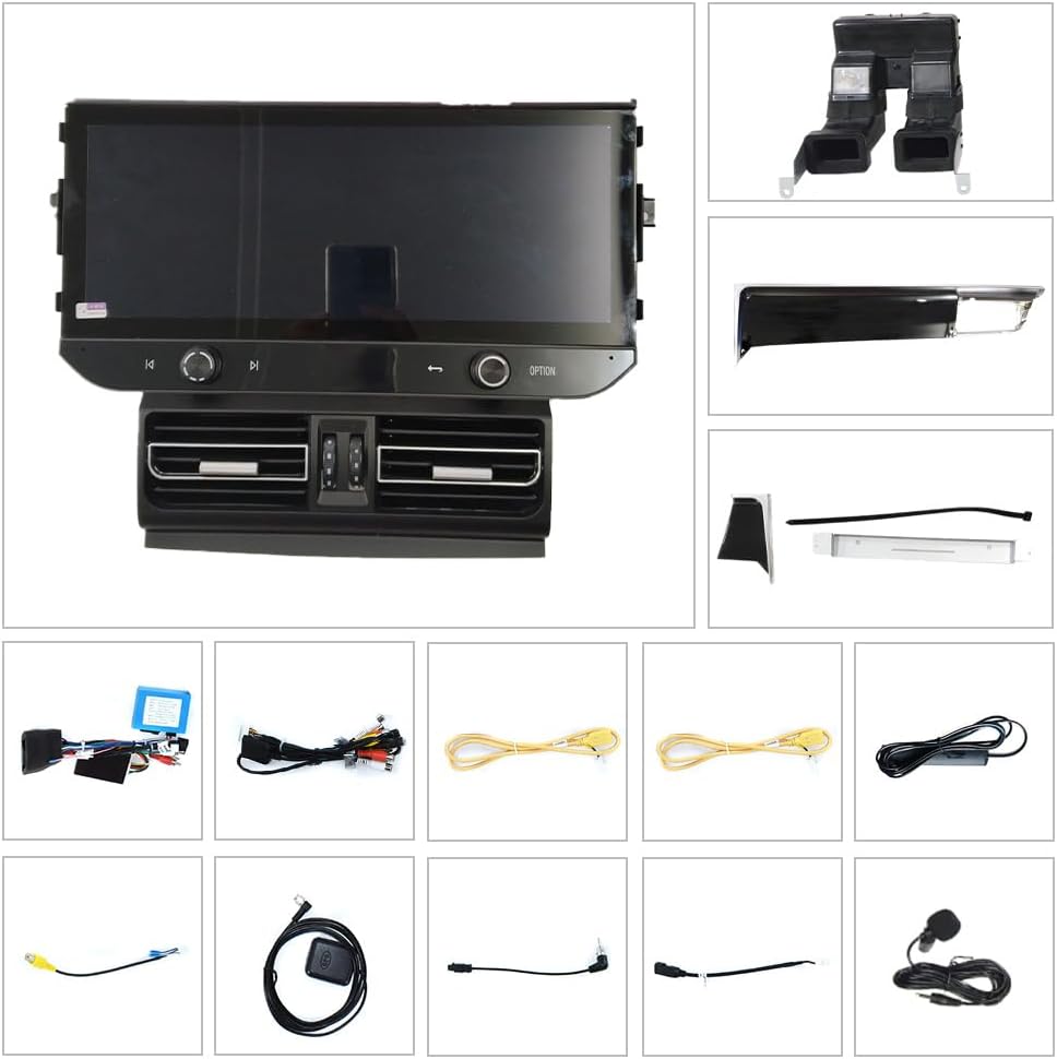 Viknav Car Radio For Porsche Macan (2013-2017) 12.3 inch Radio Auto HD LCD Touch Screen Replacement Multimedia Player GP