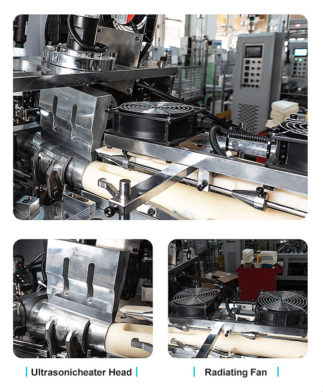Double Walled Paper Cup Sleeve Machine For Specifications 22OZ