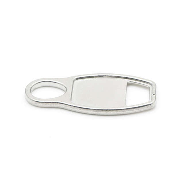 Custom Cut Metal Electrospark Sintered Stainless Steel Products Zipper Fastener Part