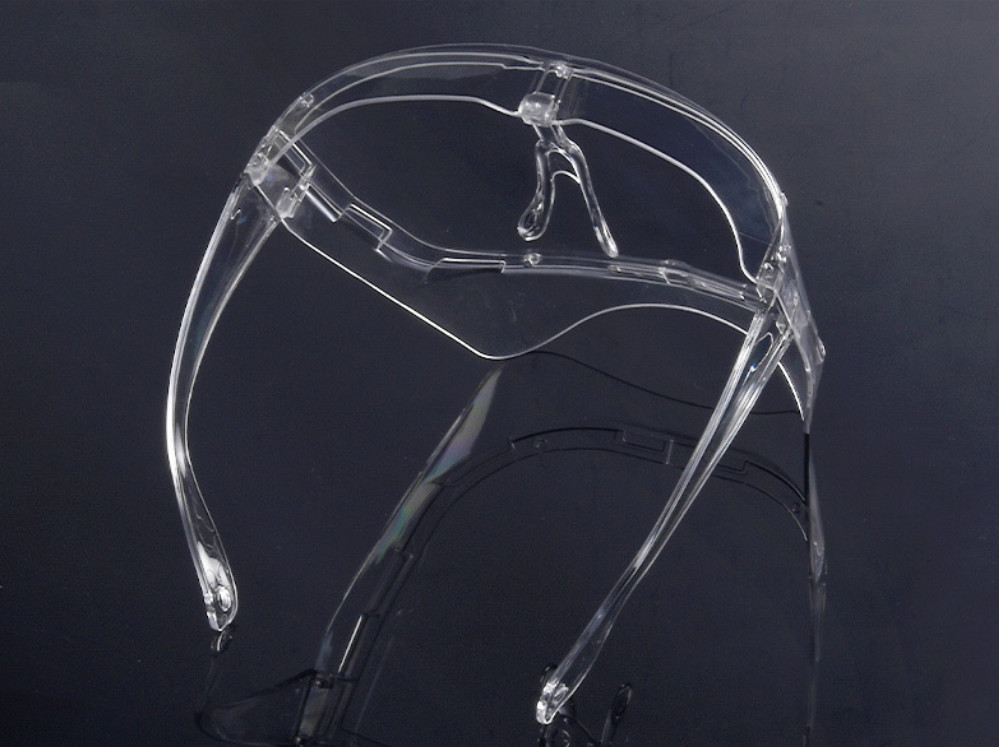 Polycarbonate 40G Anti Splash Safety Transparent Face Shield
