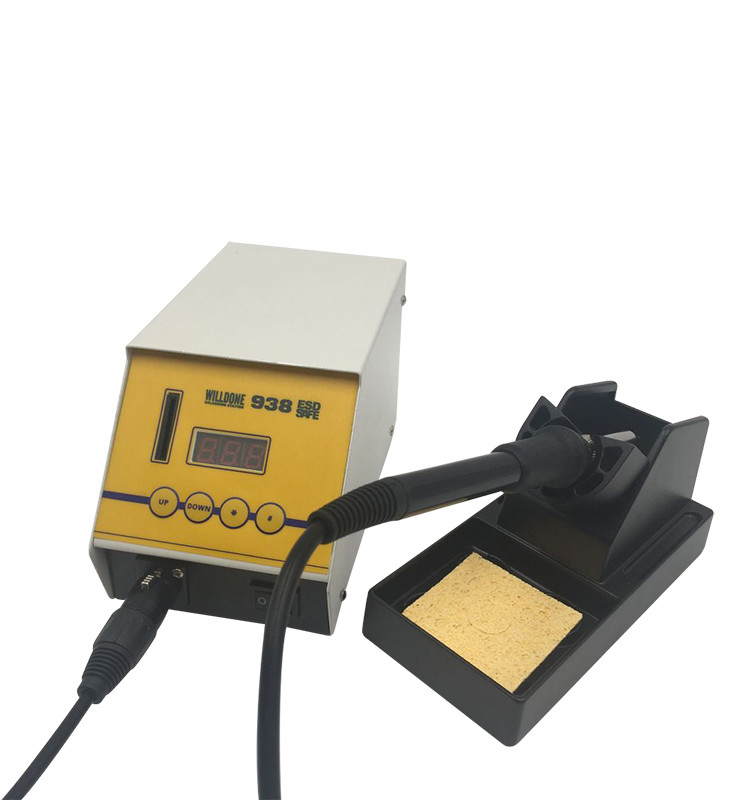 938 ESD Welder Soldering Station 24V 120W Yellow Color CE Certification