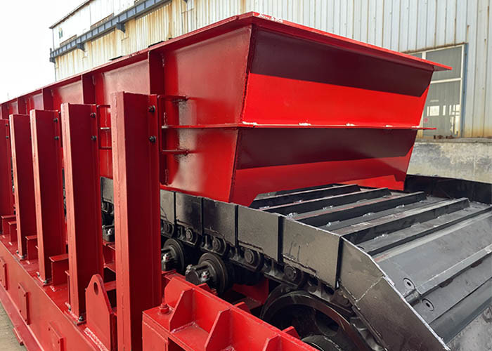 Cement Industry Apron Feeder Machine 3.0 M/Min For Stone