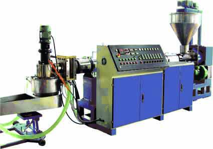 high speed 300kg/h pp pe pellet machine