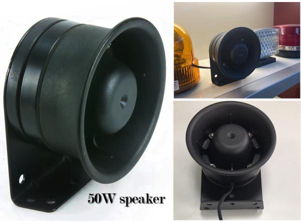 50Watt Square Shape Motorcycle compact amplifier siren horn for motorcycle