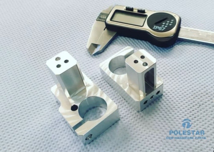 C36000 Nickel Plated Brass CNC Machined Showerhead Adapters Rapid Prototypes
