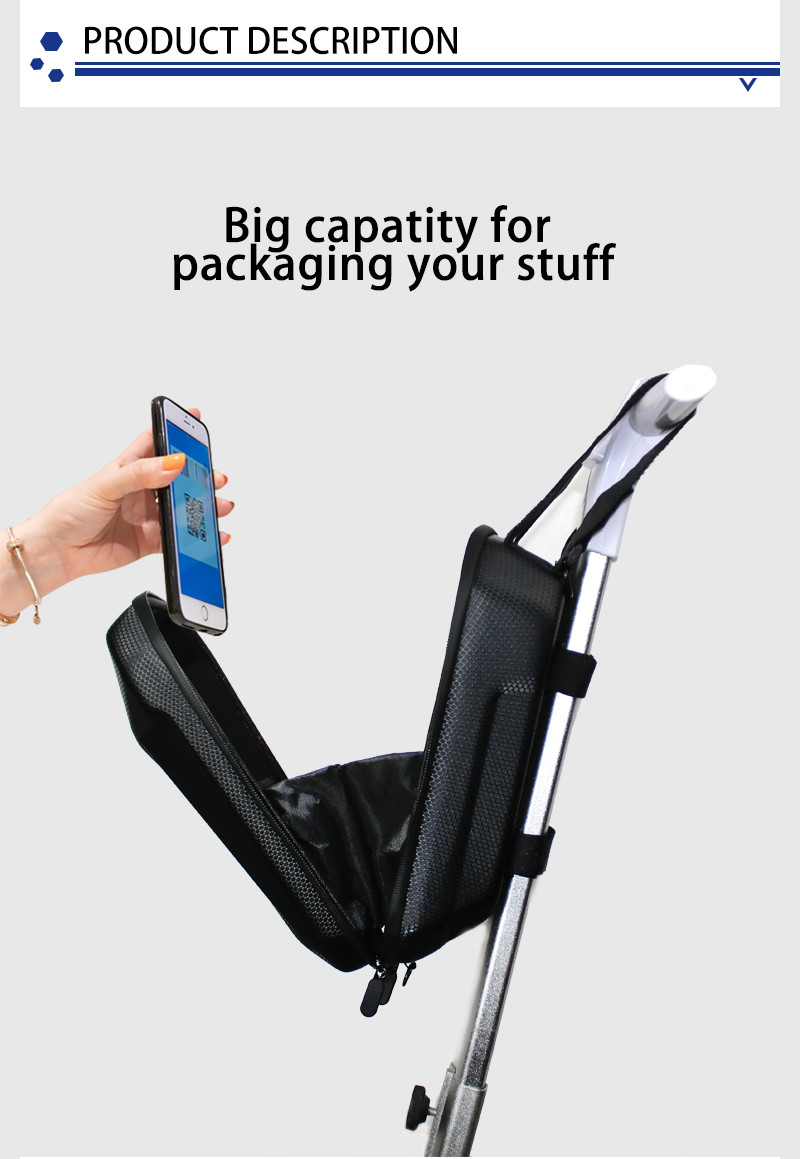 Hard Shell Electric Scooter Bag Moisture Resistant for Kick Scooters