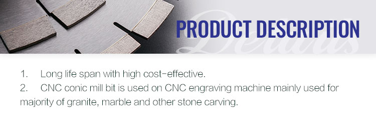 Diamond Sintered Metal Engraving Bit Stone Cutting Bit Tools Bit Marble Mining Tool