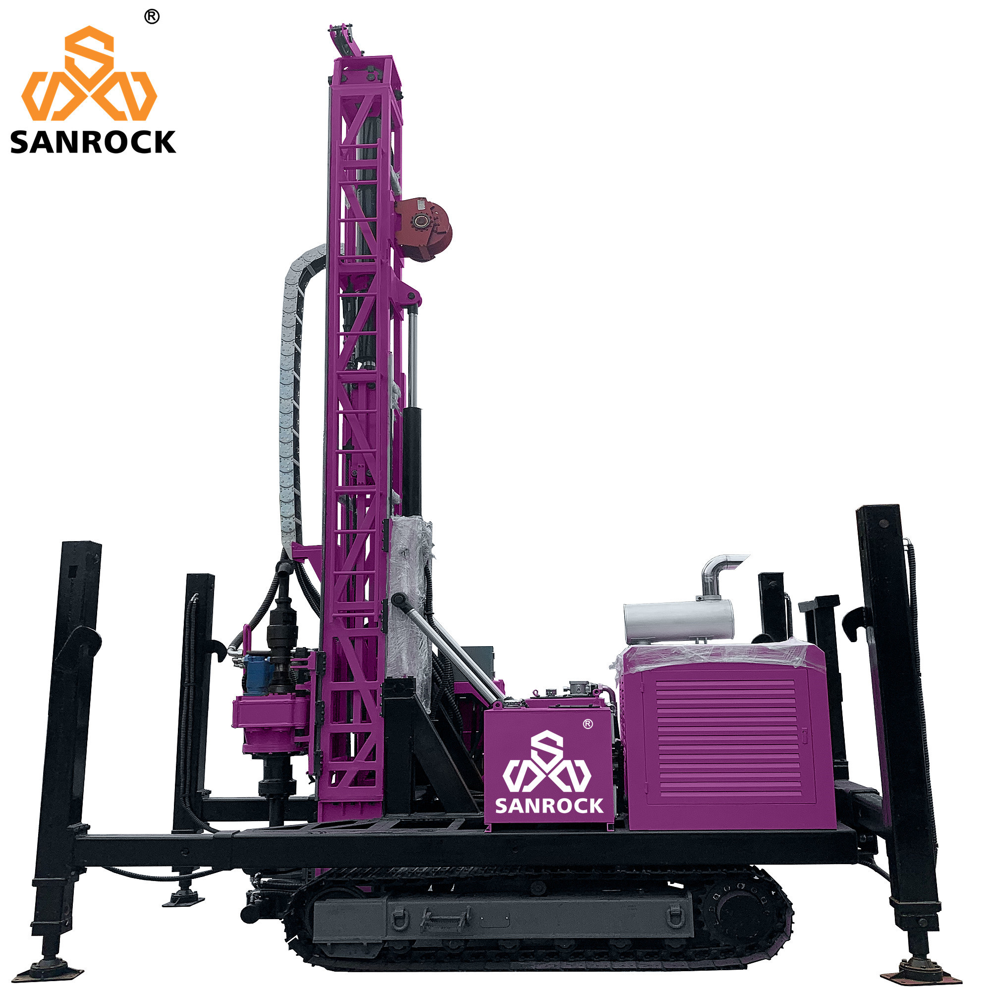 Diamond Core Sampling Drilling Rig Hydraulic Reverse Circulation RC Drilling Machine