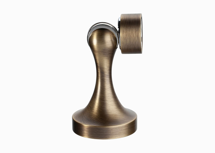 Indoor Strong Magnetic Brass Door Stops 50mm 82.5mm Finish Customized