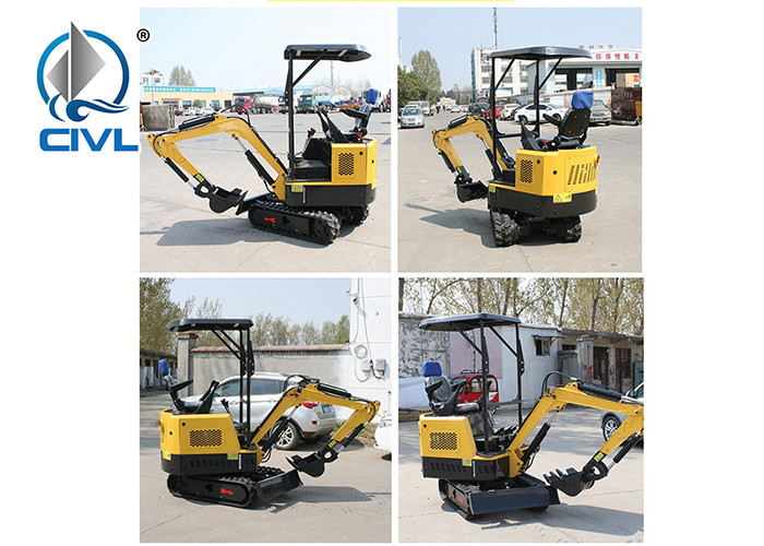 XCMG Yellow XE15 Hydraulic Crawler Excavator 0.044m³ for Construction Engine 3TNV82A