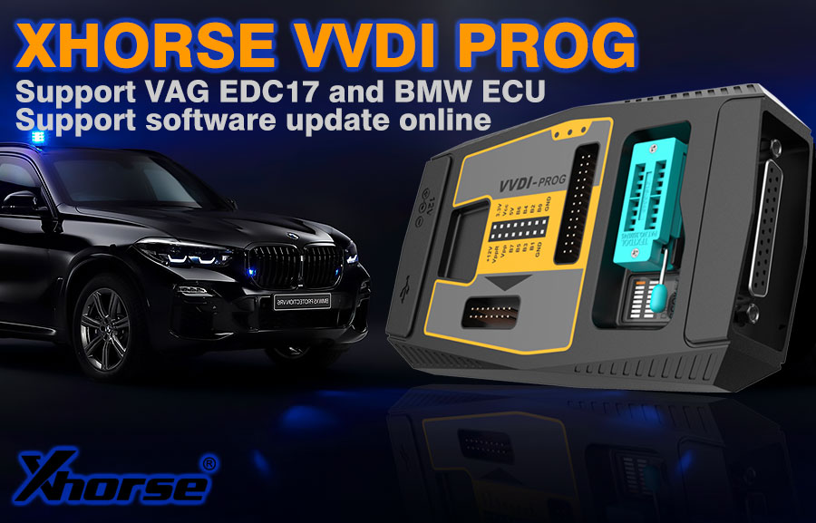 V5.3.3 Xhorse VVDI PROG Programmer Multi-Language Read/Write ECU MCU IMMO EEPROM