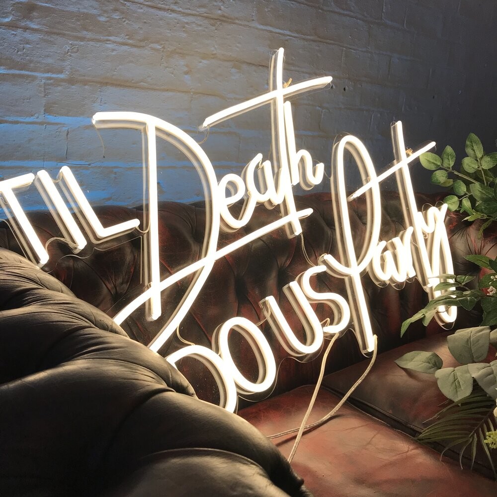 Party Decoration Neon Letter Signs Indoor 3D Acrylic LED Neon Sign