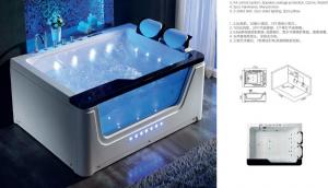 China 1700*1300*680 Whirlpool Jetted Spa Bathtub 2 Person Massage Air Bubble on sale