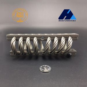 Eight Loops Wire Rope Isolators Full Helical Generating Set Pump Compressor