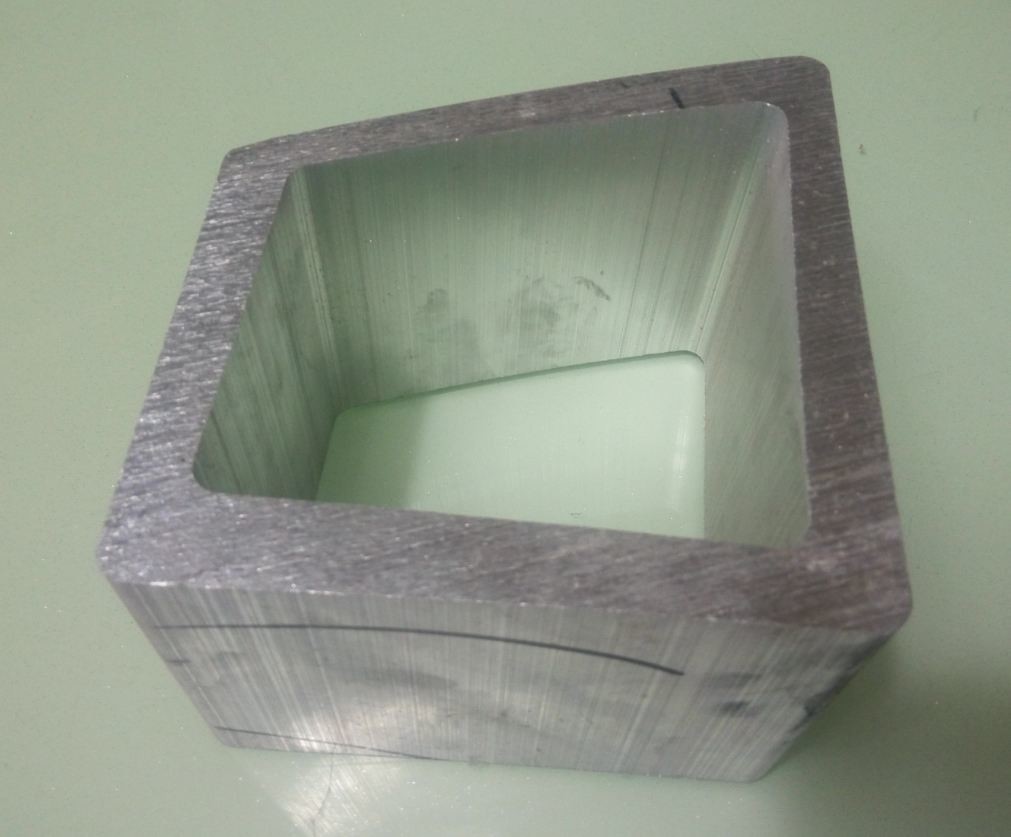 Trapezoid Shaped 2219 Aluminium Extruded Profiles Used As Constructional Parts