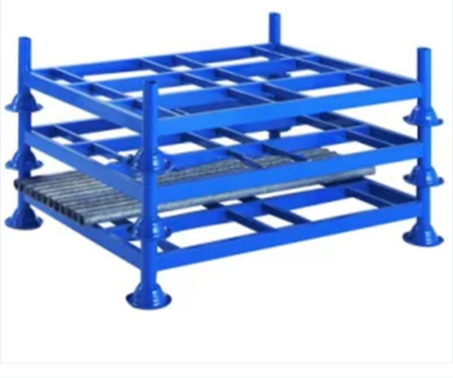 Heavy Duty Nestainer Storage Racks Quick Assembly 1000kg Capacity Powder Coated Steel Wire Mesh Shelf