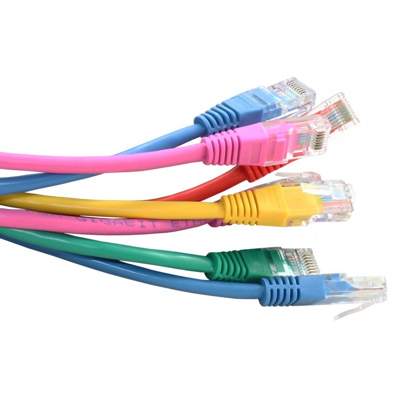 5M High Speed Data Shield Ethernet Patch Cable , Lan Patch Cable Cat6 UTP