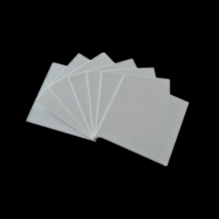 High Purity Insulating Thin 99% Alumina Ceramic Disc High Temperature Resistance