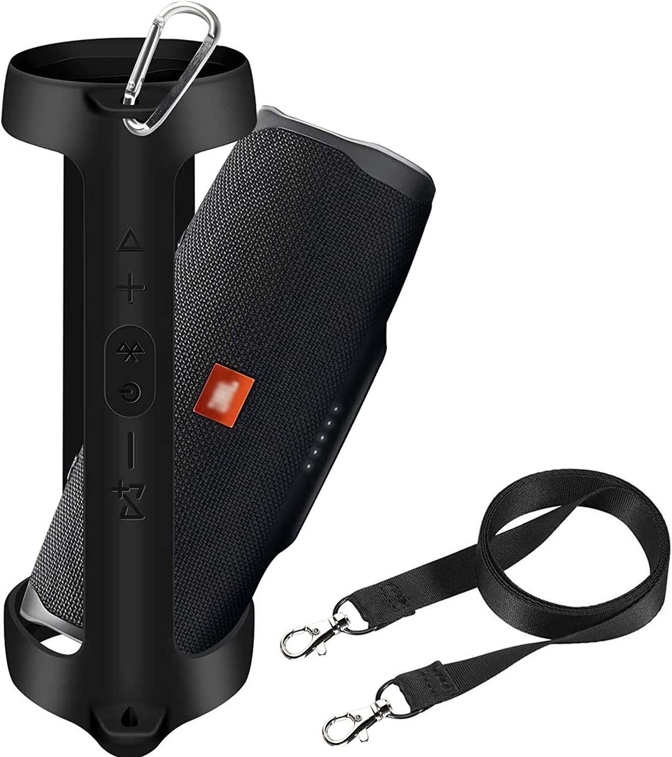 Customized Durable And Anti Slip Bluetooth Speaker Silicone Protective Case Portable Speaker Strap Silicone Case