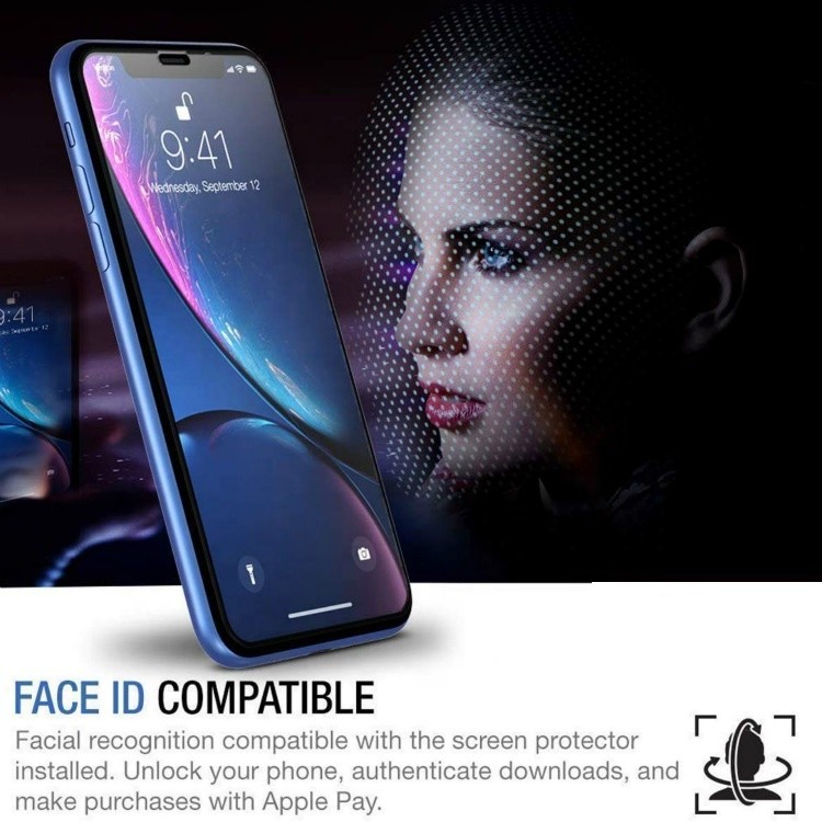 21D Tempered Glass Phone Protector , Anti Scratch High Clear Bubble Free Screen Protector