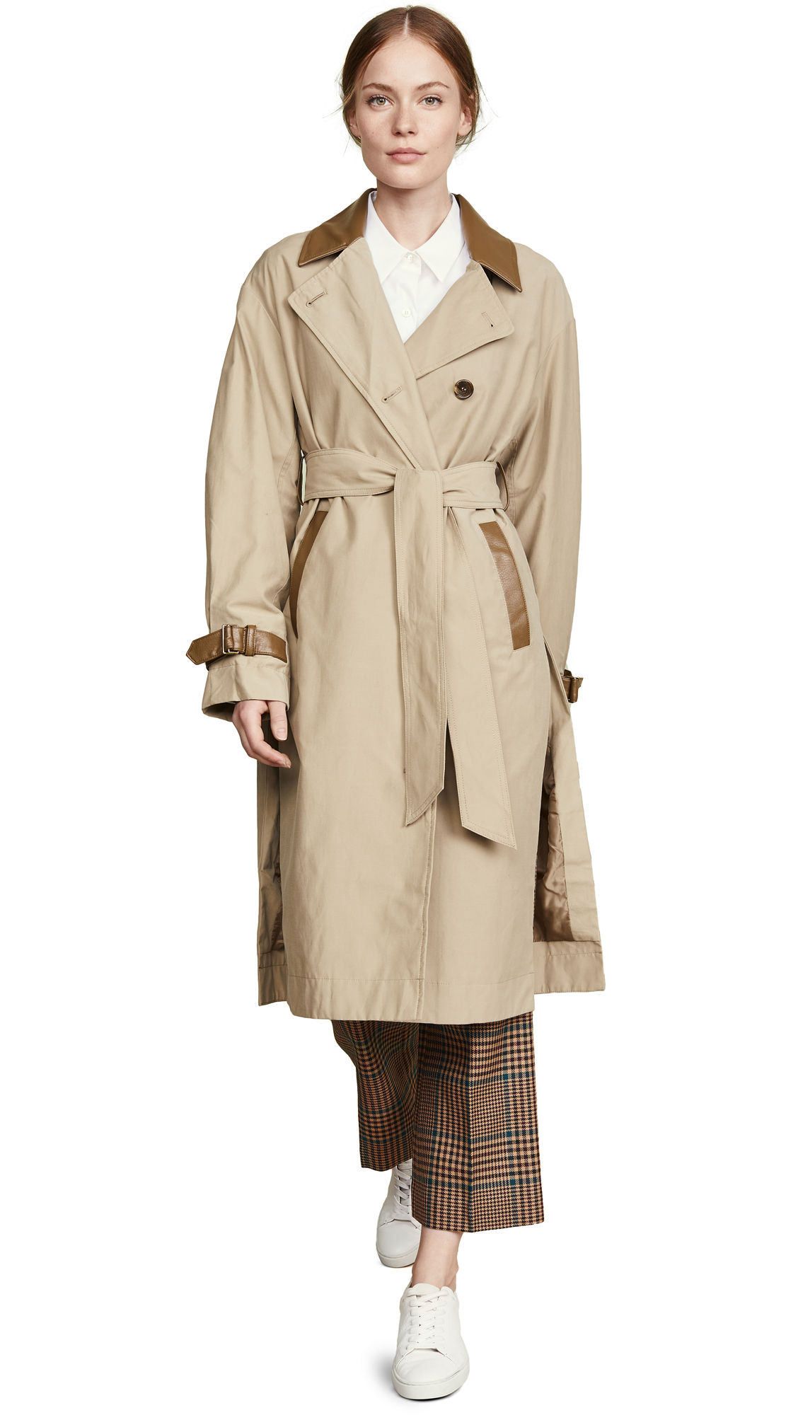 Fall Clothing Womans Wrap Dress Coat For Women with Slit