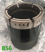 Geological Drilling Q3 Diamond Core PDC Drill Bit For Triple Tube Core Barrels