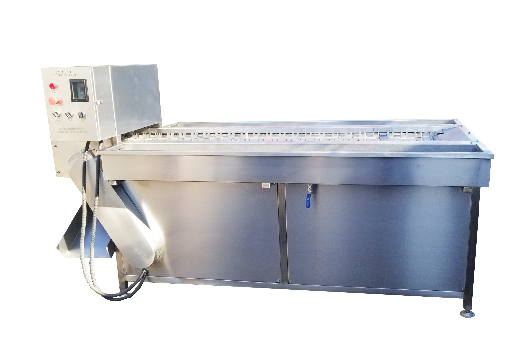 Commercial Stainless Steel Body Precision Cutting Machine Automatic Chicken Feet Cutting Machine