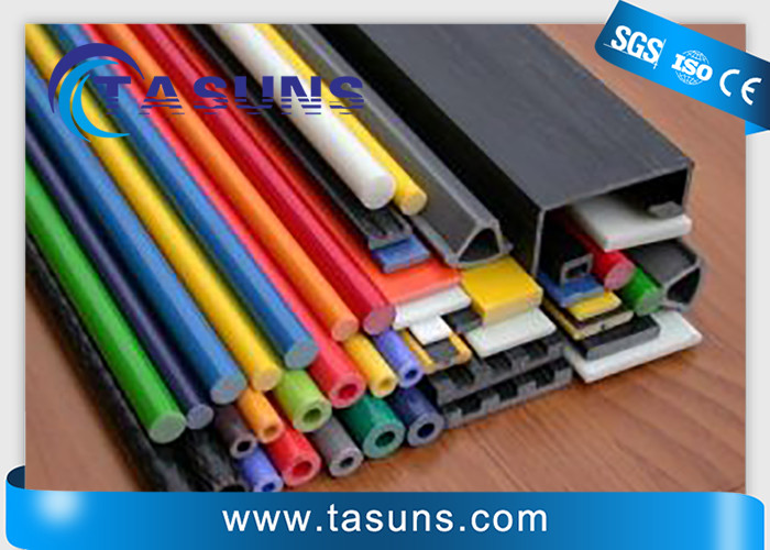 Colored GRP Pultruded Profiles With Fiberglass Flat Strips For Tool Handle