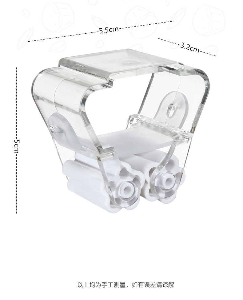 Non Punch Mop Clamp Booth Rack Fixed Clip Hook Bathroom Wash Sets
