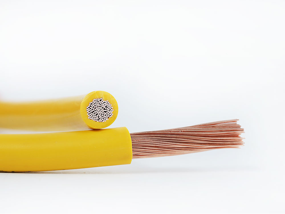 300V 105℃ UL wire UL1569 Electrical Cable with UL certificated 2AWG in Green Color