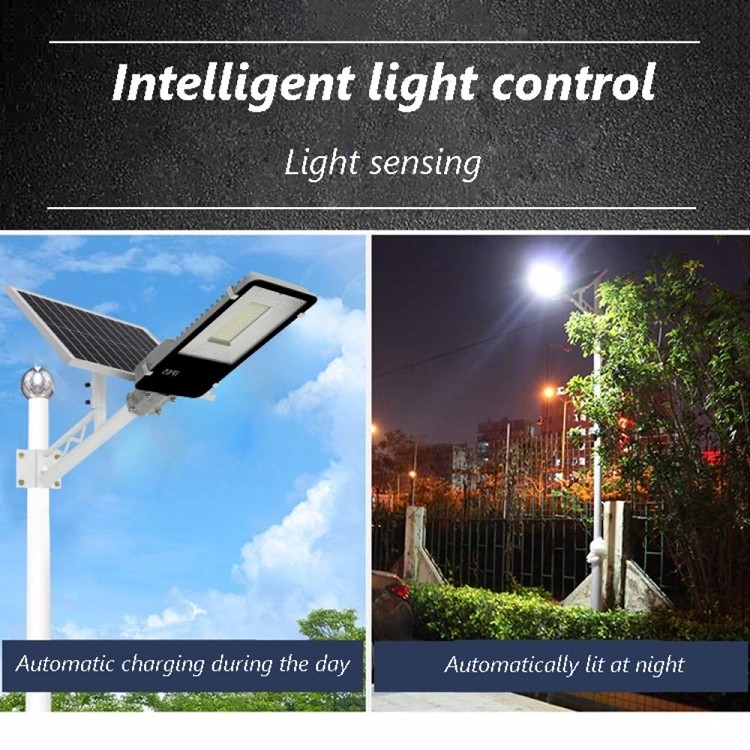 Remote Control Solar Powered Road Lights 20w 30w 50w 100w 150w Easy Install