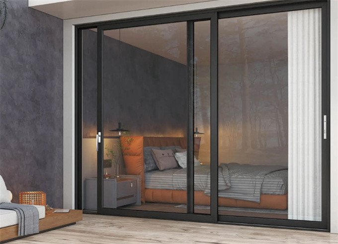 Customizable Narrow Frame Aluminium Sliding Doors For Window Solution 'S High Standards