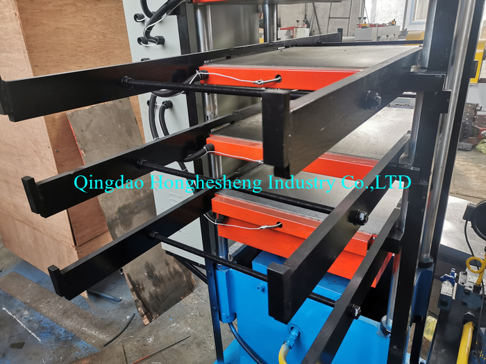 50t CE/ISO rubber tile paver making machine/rubber floor vulcanizing press machine