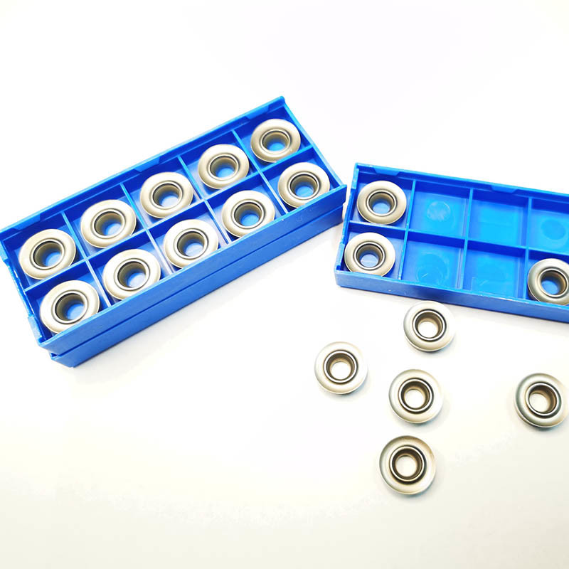 Metal Ceramic Indexable Milling Inserts RPMT1604 MO TN1