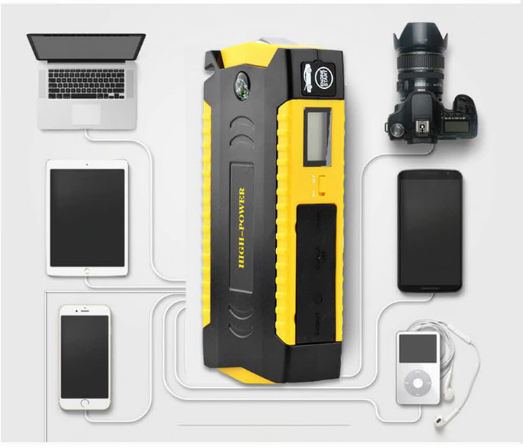 Emergency Car Batteries Power Booster Jump Starter for Gasoline Diesel Car