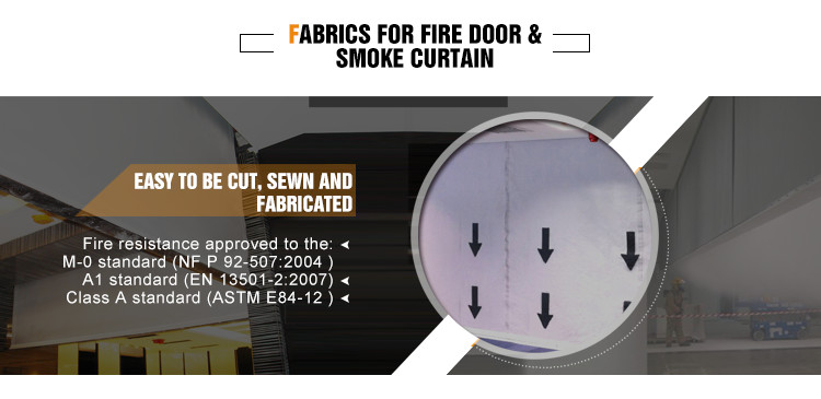 16 OZ Removable Fiberglass Heat Reflective Fabric For Pipe Cover Heat Shield Blankets