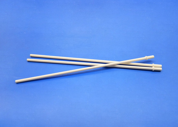 Unglazed 95% 99% Alumina Ceramic Tube For Ignition Electrodes / Burners Boilers