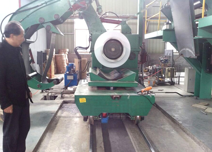 Heavy load explosion proof electric cable power transfer dolly transfer carts on rails