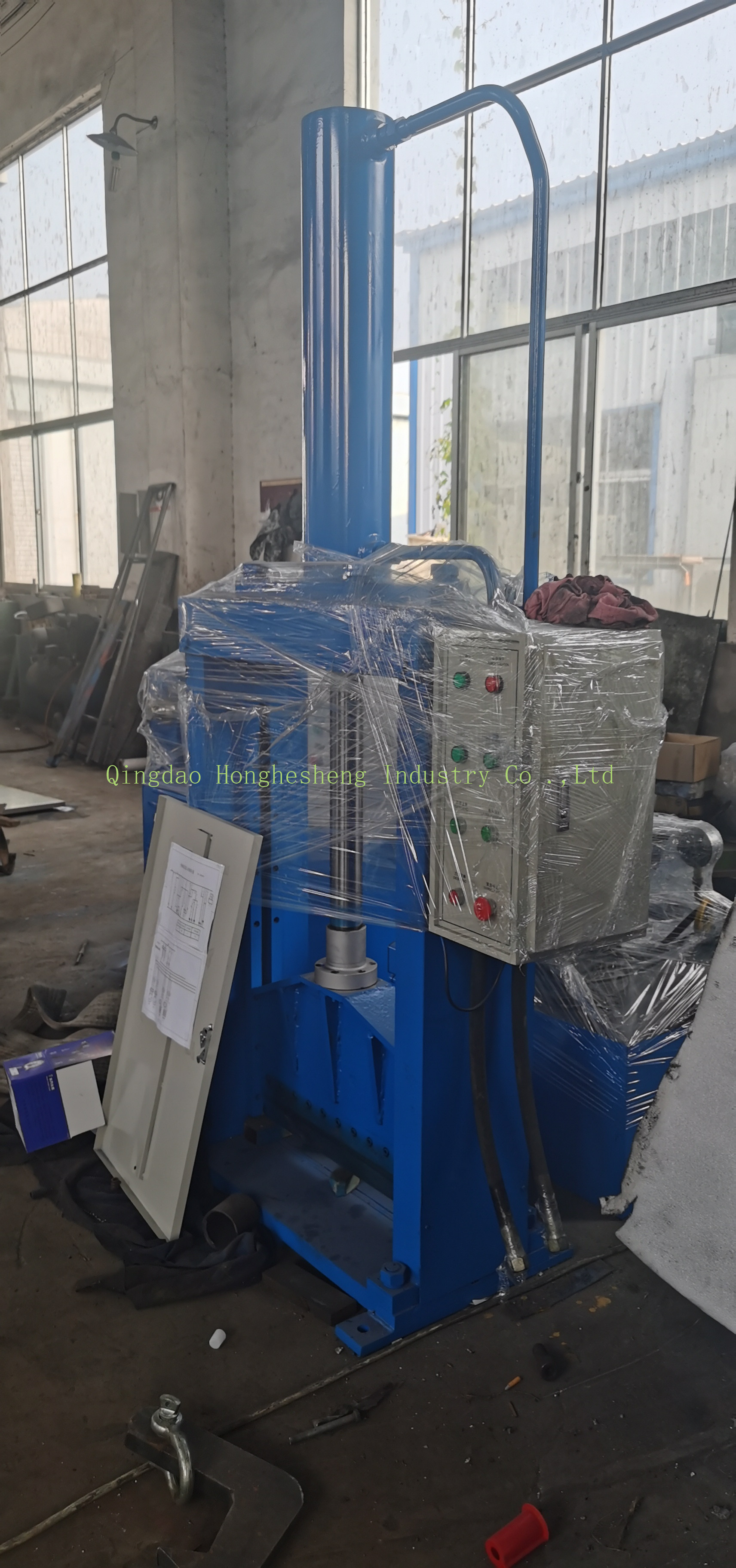 CNC Series Rubber Slitter Machine Cutting Rubber Sheet To Be Strips