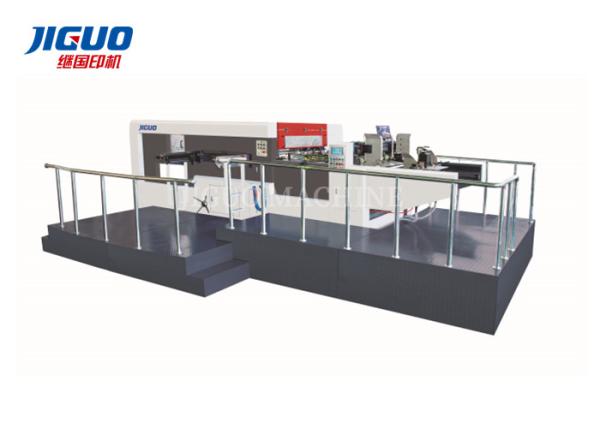 Quality Bottom Suction Automatic Paper Die Cutting Machine 6000s/H Nozzle Lead Feeding for sale