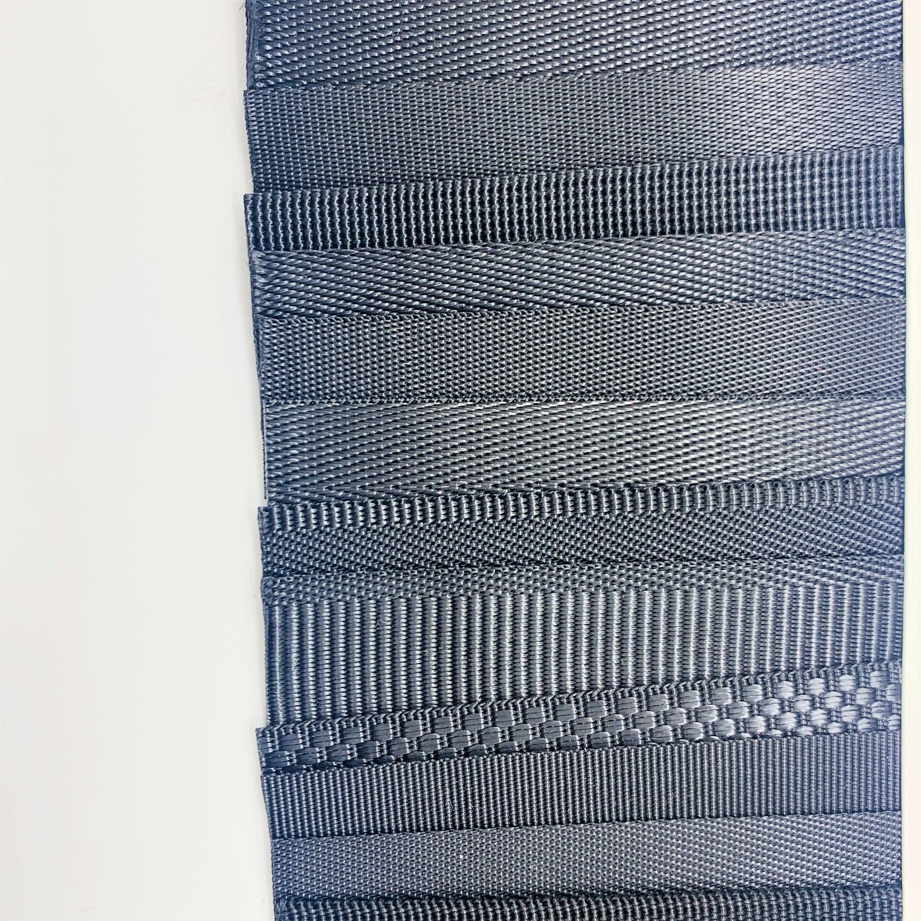 Custom 100% Woven Polypropylene Webbing Edging Tape Plain Smooth PP Webbing Strap